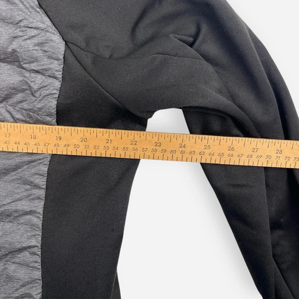 32 Degrees Weatherproof Puffer Jacket Coat Womens XXL Gray Black‎ Down Mock Neck